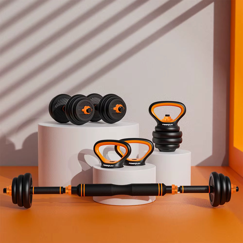 4-in-1 Adjustable Dumbbell Set – 100 lbs